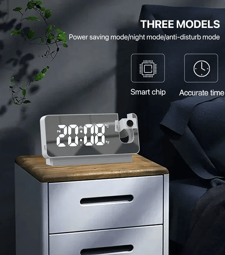 TIMEMASTER™ - PREMIUM PROJECTOR ALARM CLOCK