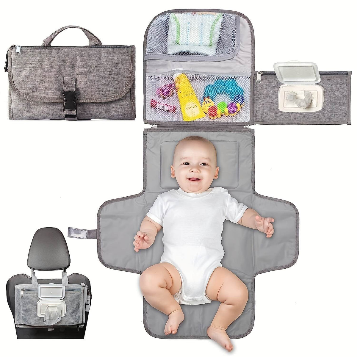 BABYMATE™ - PORTABLE DIAPER CHANGING PAD