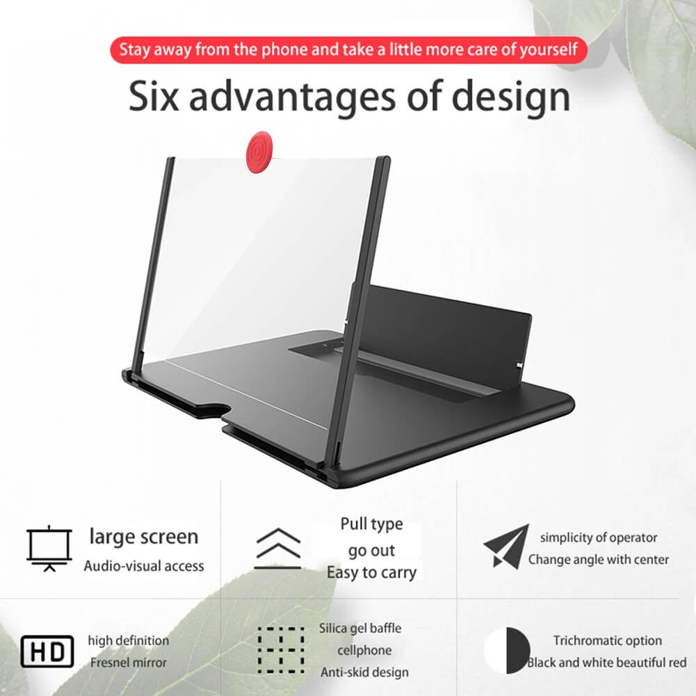 MAXVISION™ - PHONE MAGNIFYING PROJECTOR SCREEN