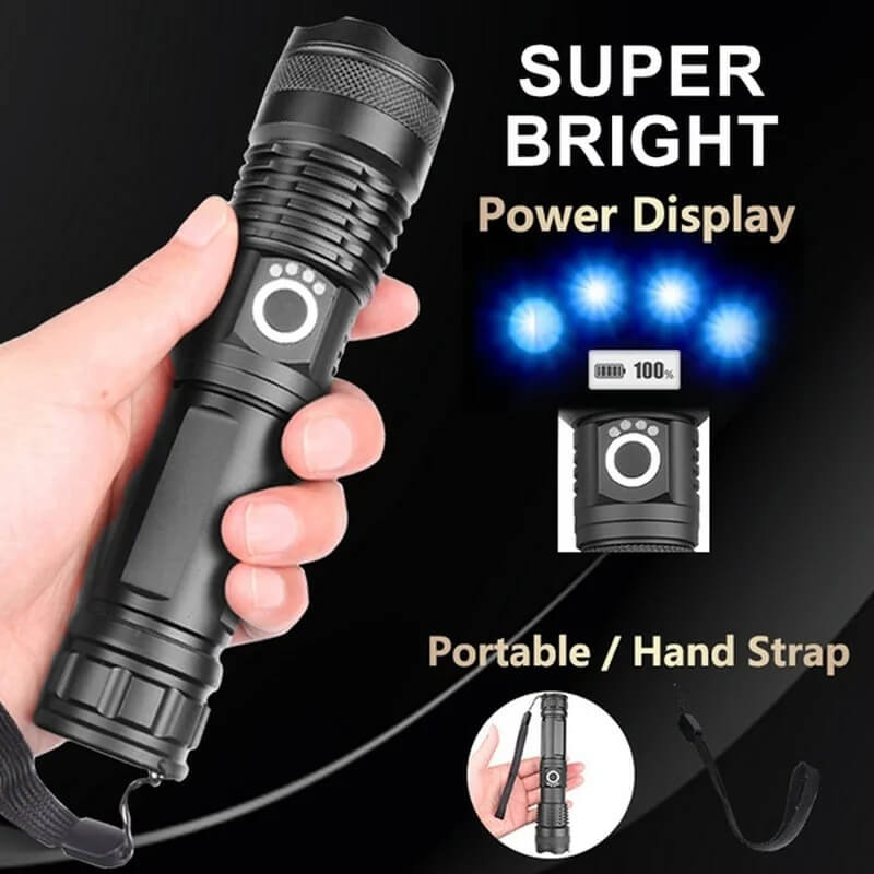 BEAMMASTER™ - SUPER RECHARGEABLE FLASHLIGHT