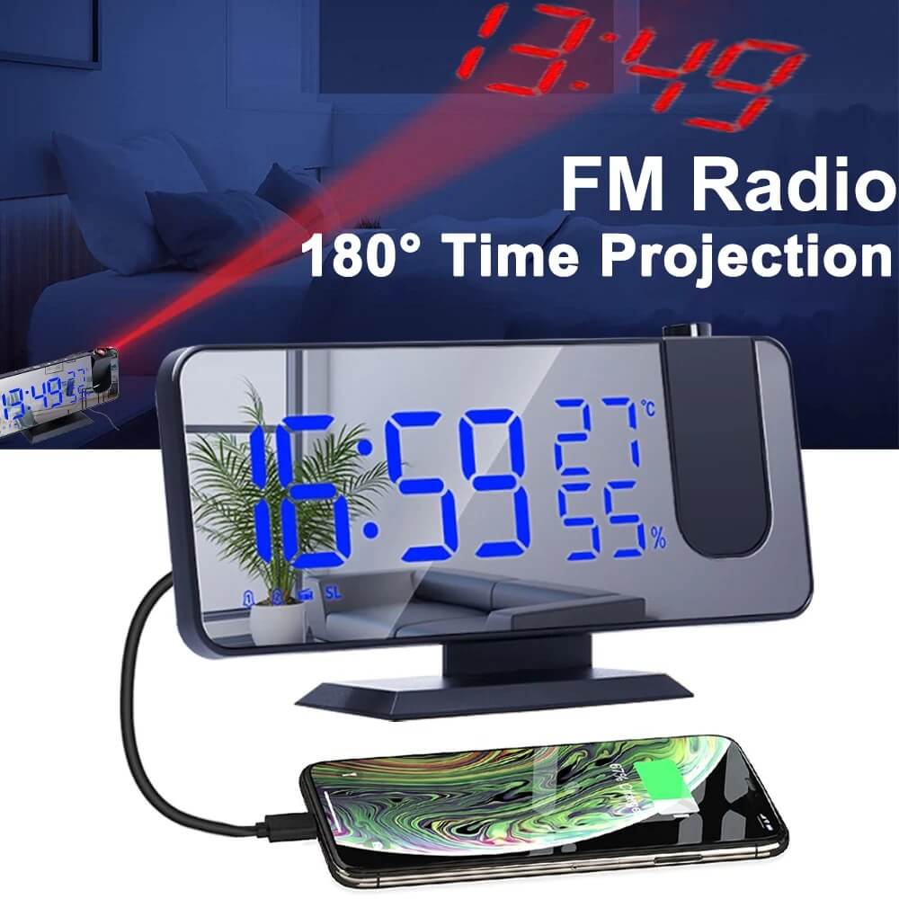 TIMEMASTER™ - PREMIUM PROJECTOR ALARM CLOCK