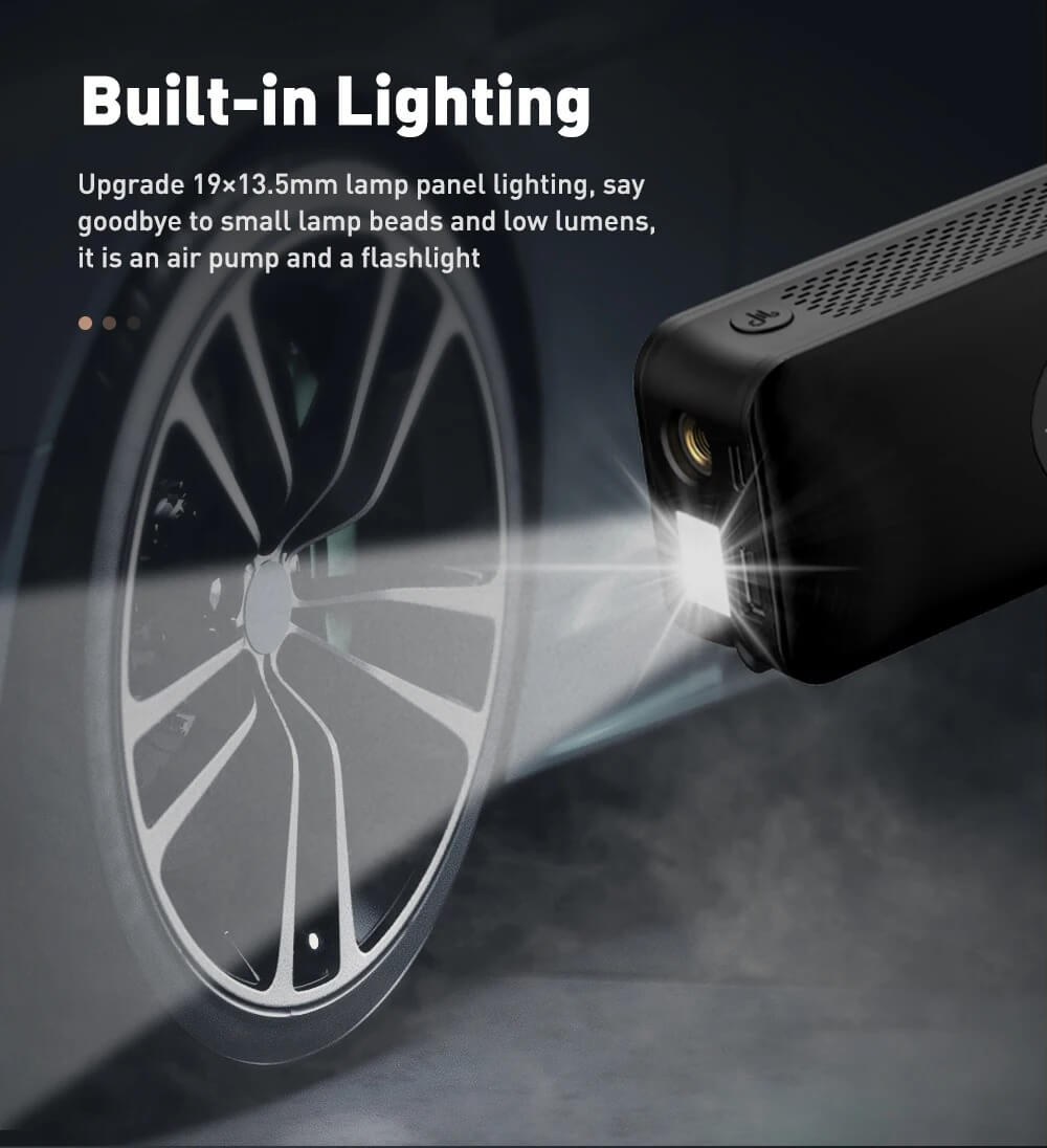 AirMaster PRO™ - PORTABLE TIRE INFLATOR - Lensika Shop