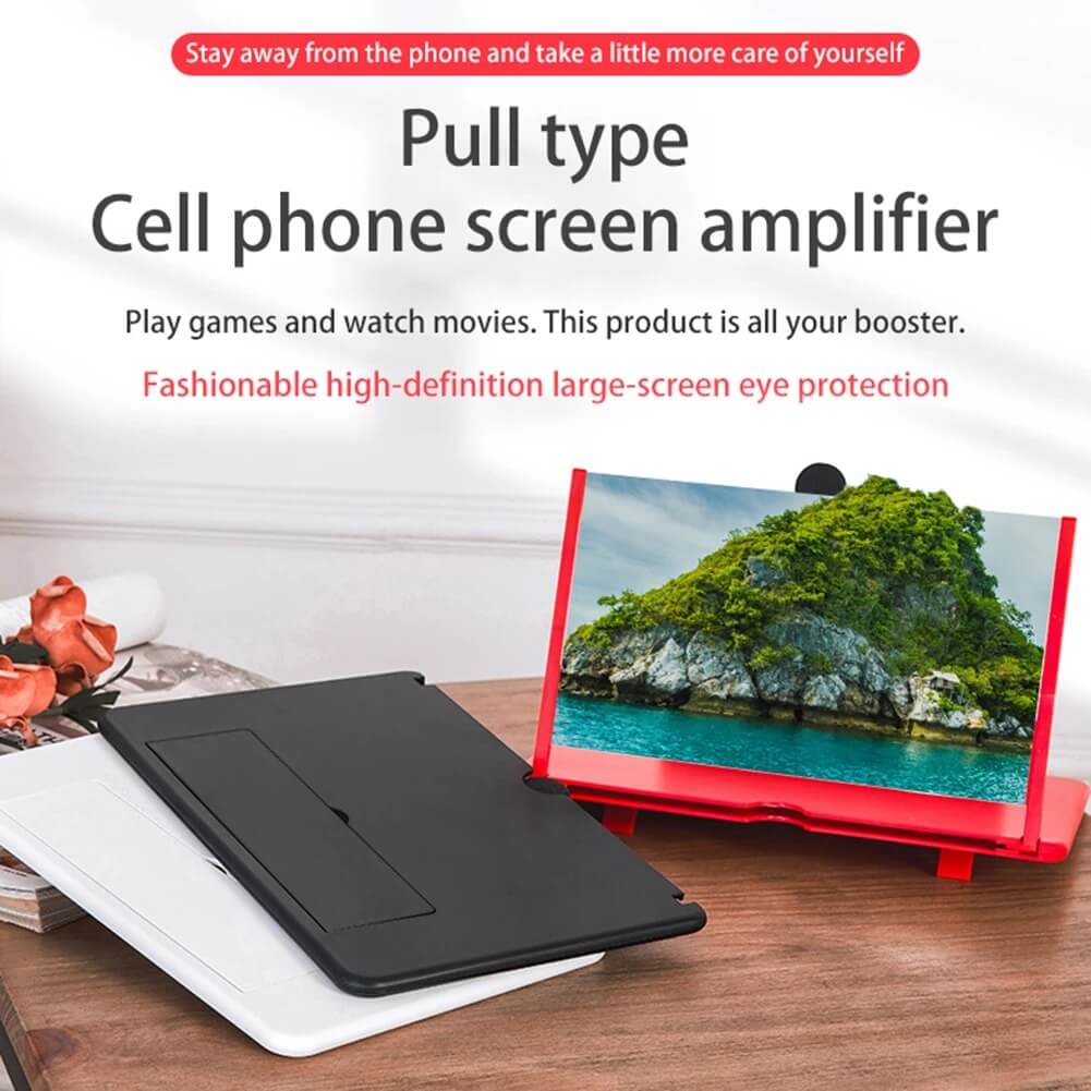 MAXVISION™ - PHONE MAGNIFYING PROJECTOR SCREEN