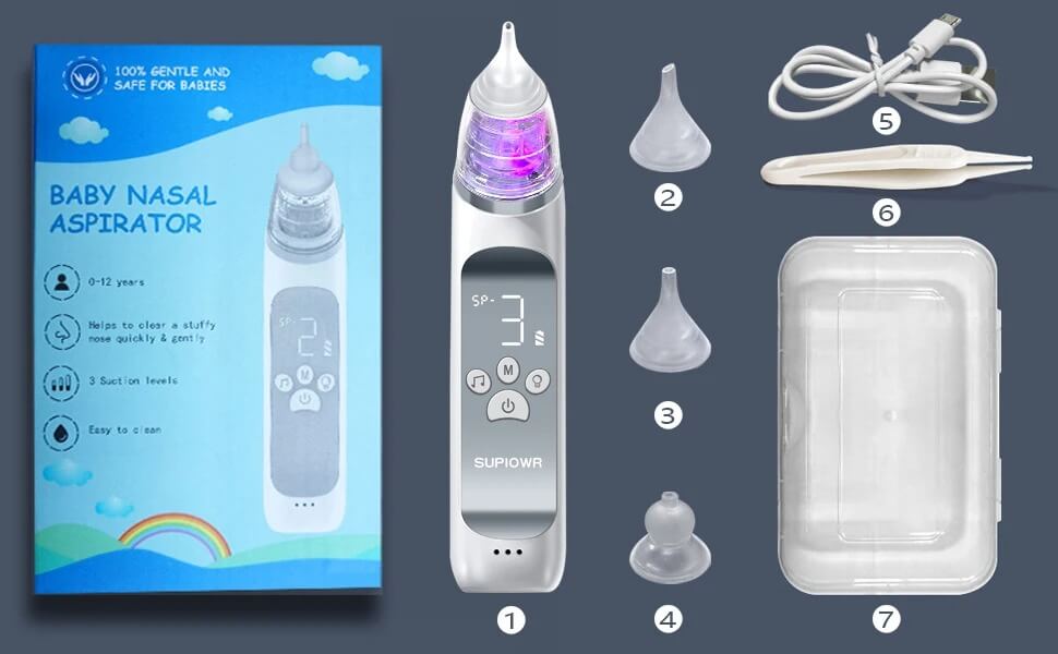 NoseCalm™ - BABY NASAL ASPIRATOR