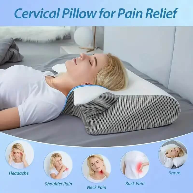 TRANQUIL CURVE™ - SUPPORTIVE MEMORY FOAM PILLOW