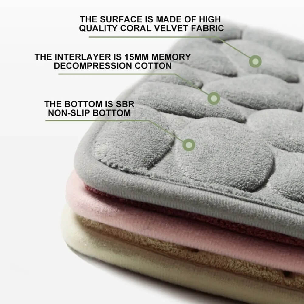 SOFTSTEP™ - LUXURIES MEMORY FOAM BATH MAT