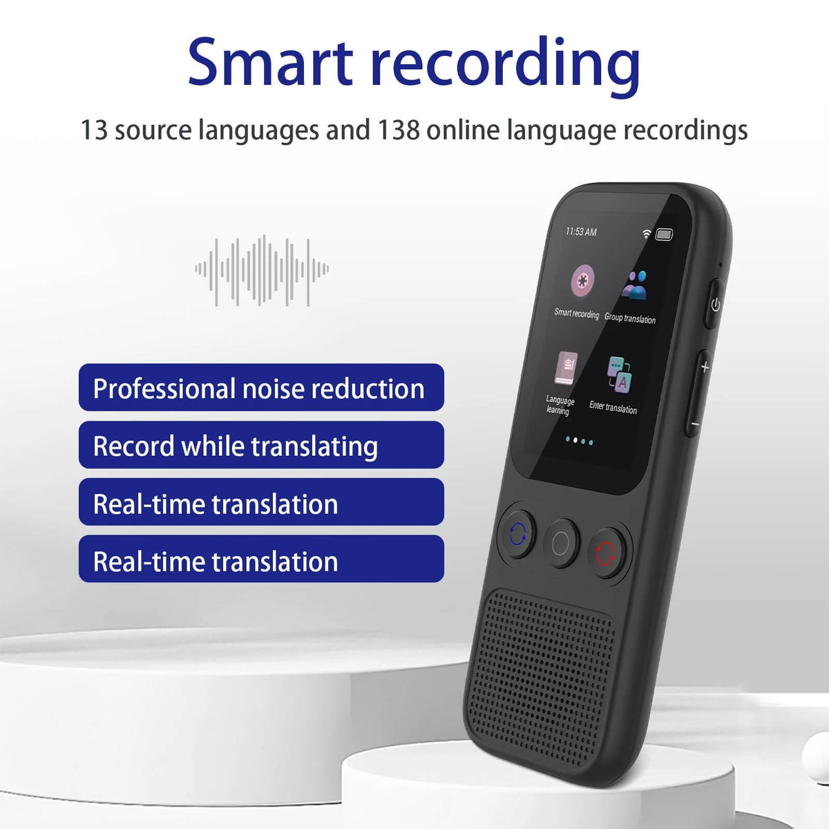 LINGOBRIDGE™ - SMART LANGUAGE TRANSLATOR DEVICE