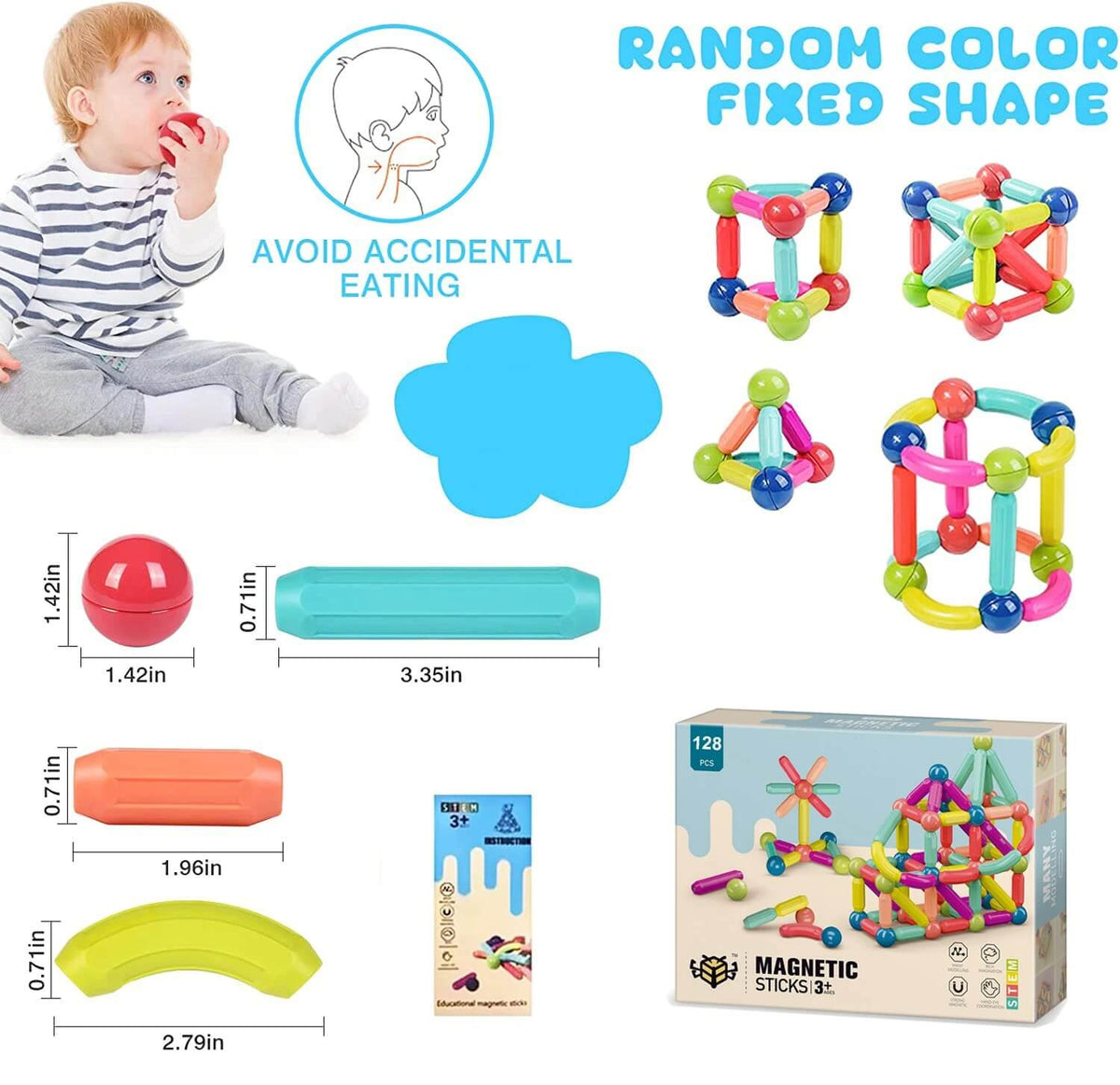 MagnaCraft™- MONTESSORI MAGNETIC TOY