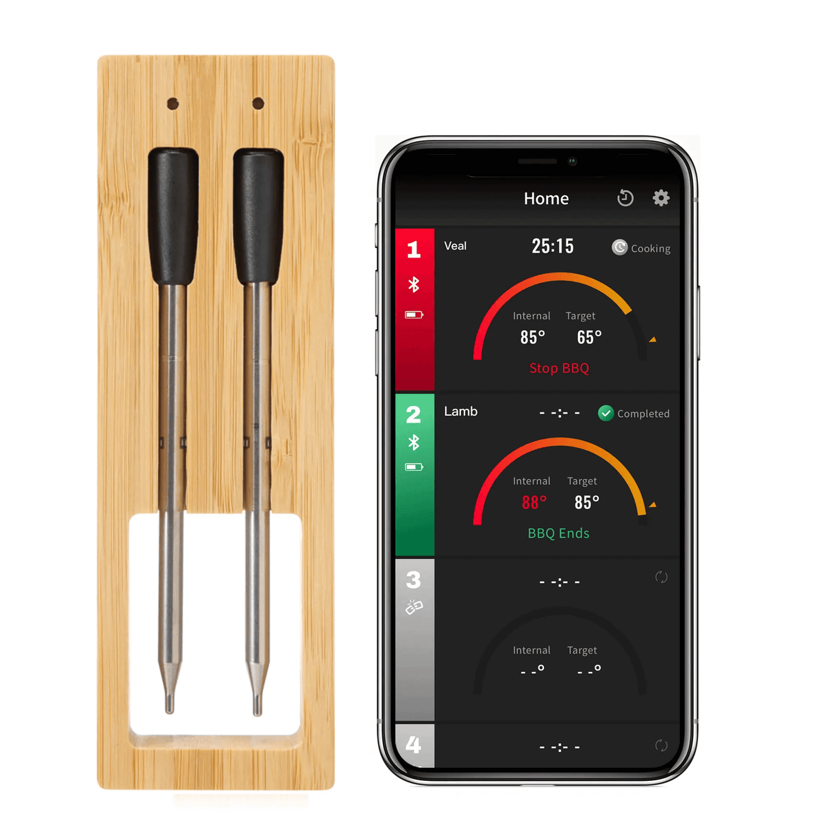 GRILLTRACK™ - WIRELESS MEAT THERMOMETER